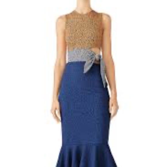 Opening Ceremony Body Con Tie Waist Dress - Picture 1 of 9